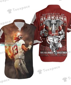 Root for Tagovailoa in Style with Alabama Crimson Tide Superstar Tagovailoa 13 Hawaiian Shirt