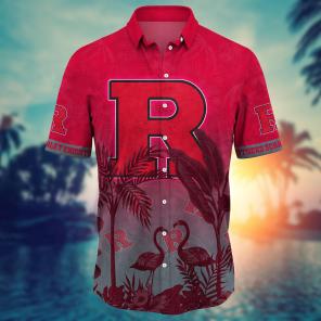 Rutgers Scarlet Knights NCAA Flower Hawaii Shirt For Fans Ver 11
