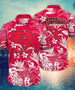 Rutgers Scarlet Knights NCAA Flower Hawaii Shirt For Fans Ver 14