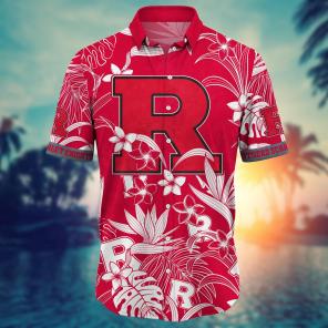 Rutgers Scarlet Knights NCAA Flower Hawaii Shirt For Fans Ver 14