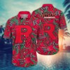 Rutgers Scarlet Knights NCAA Flower Hawaii Shirt For Fans Ver 15