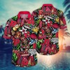 Rutgers Scarlet Knights NCAA Flower Hawaii Shirt For Fans Ver 17