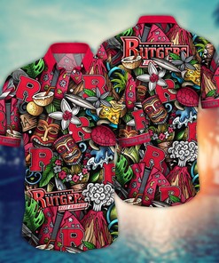 Rutgers Scarlet Knights NCAA Flower Hawaii Shirt For Fans Ver 17