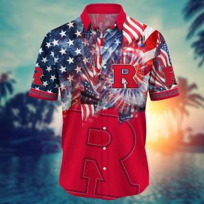 Rutgers Scarlet Knights NCAA Flower Hawaii Shirt For Fans Ver 29