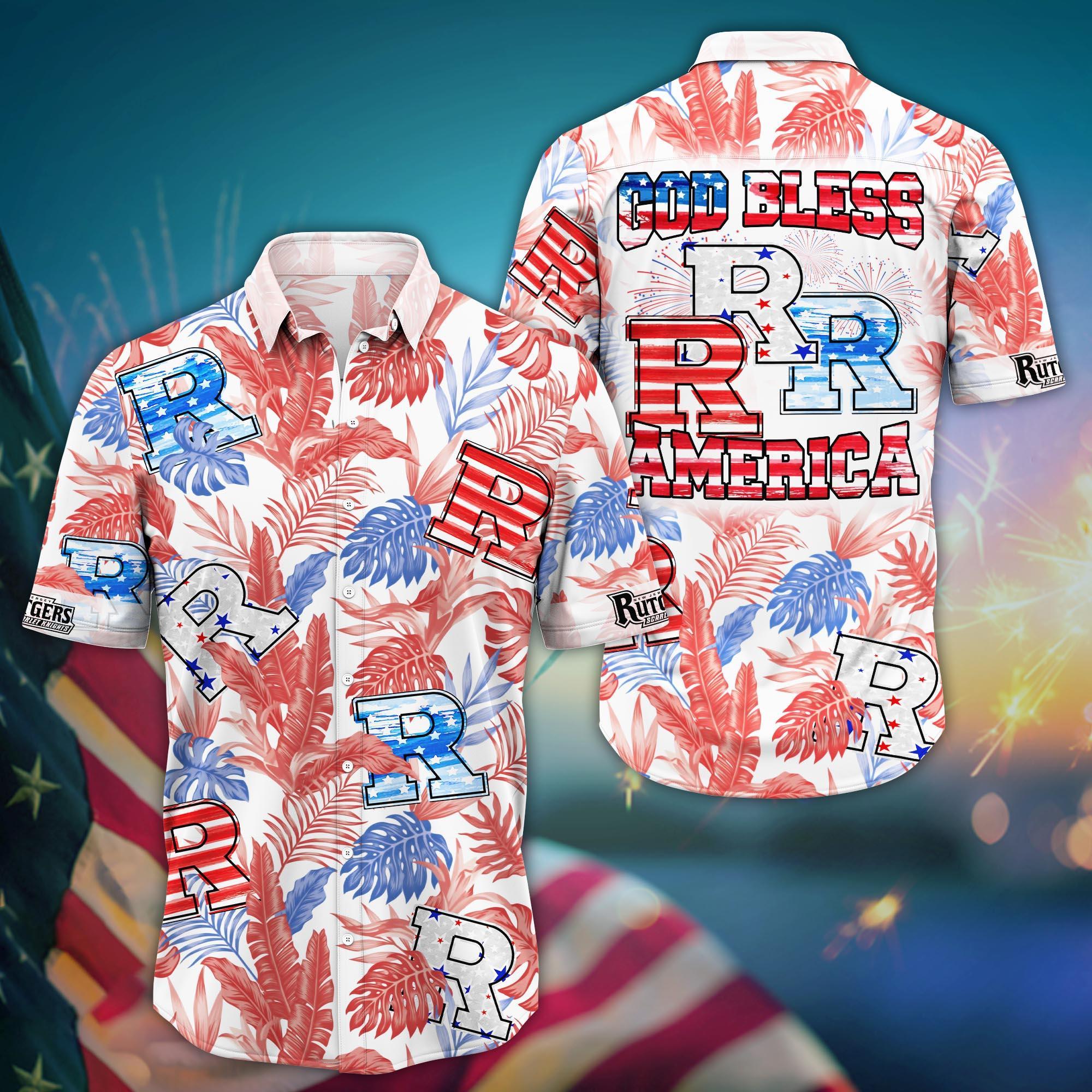 Rutgers Scarlet Knights NCAA Hawaii Shirt For Fans Ver 3