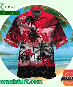 Rutgers Scarlet Knights Summer Hawaiian Shirt for NCAA Fans