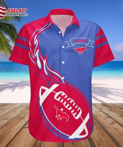 SMU Mustangs Genuine NCAA Hawaiian Shirt