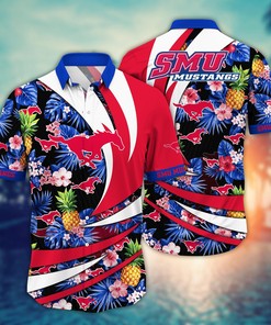 SMU Mustangs NCAA Flower Hawaii Shirt For Fans Ver 15