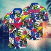 SMU Mustangs NCAA Flower Hawaii Shirt For Fans Ver 2