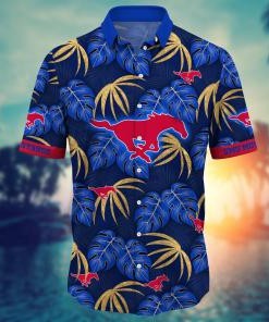 SMU Mustangs NCAA Flower Hawaii Shirt For Fans Ver 29