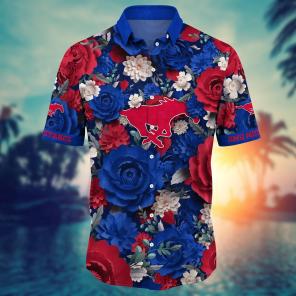 SMU Mustangs NCAA Flower Hawaii Shirt For Fans Ver 7