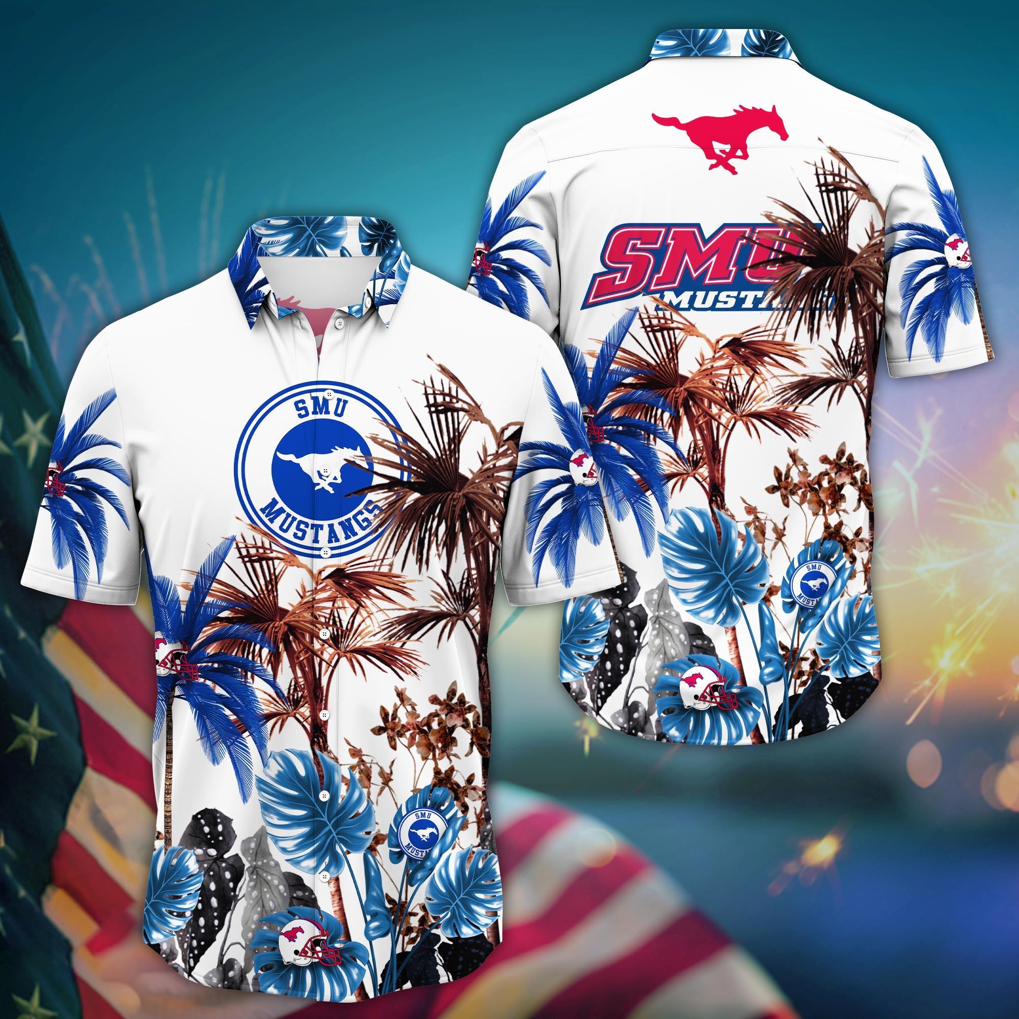SMU Mustangs NCAA Hawaii Shirt For Fans Ver 2