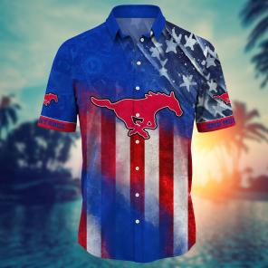SMU Mustangs NCAA Hawaii Shirt Ver 2