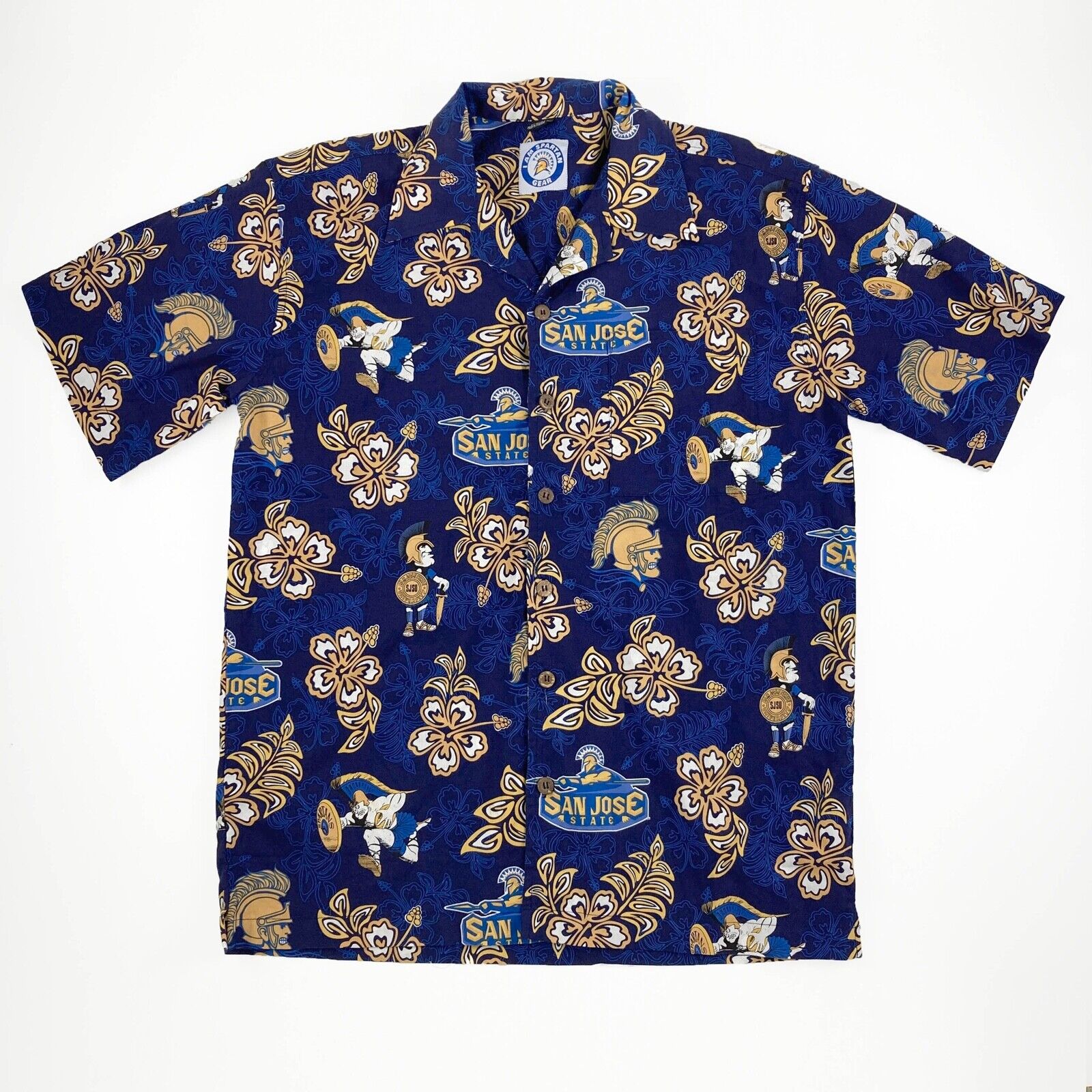 San Jose State SJSU Spartans Hawaiian Shirt - Show Your Spartan Spirit in Style