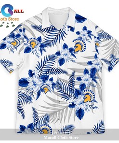 San Jose State Spartans Trending Sports American Hawaiian Tropical Patterns Hawaii Shirt