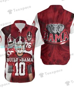 Set Your Heart on Fire with Alabama Crimson Tide The Three Fire Hawaiian Shirt