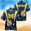 Share Your Love for Michigan Wolverines with Summer Hawaiian Shirt