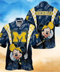 Share Your Love for Michigan Wolverines with Summer Hawaiian Shirt