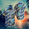 Short Sleeve Coconut Print NCAA Ucla Bruins Hawaiian Shirt 