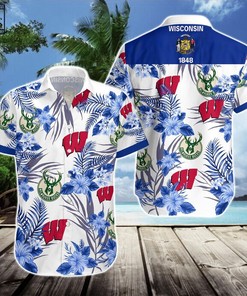 Show Your Local Pride with Milwaukee Bucks Hawaiian Shirt