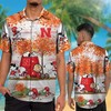 Show Your Love for Nebraska Cornhuskers with The Peanuts Snoopy Autumn Hawaiian Shirt