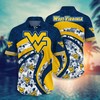 Show Your Love for West Virginia Mountaineers with Hawaiian Shirts for Men and Women