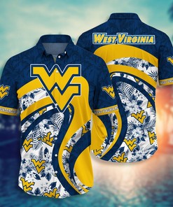 Show Your Love for West Virginia Mountaineers with Hawaiian Shirts for Men and Women