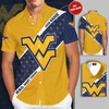 Show Your Love for West Virginia Mountaineers with NCAA Hawaiian Shirt for Men