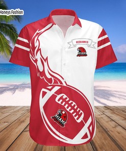 Show Your RedHawks Spirit with Miami University NCAA Hawaiian Shirt