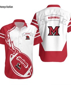 Show Your RedHawks Spirit with Miami University NCAA Hawaiian Shirt