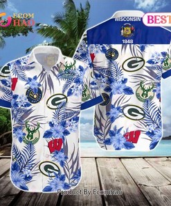 Show Your Team Spirit with Wisconsin Badgers Football Hawaiian Shirt