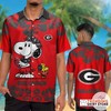 Snoopy Georgia Bulldogs UGA Hawaiian Shirt - Cool Gift