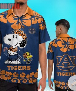 Snoopy Hawaiian Shirt for Auburn Tigers Fans