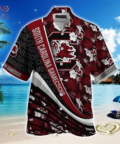 South Carolina Gamecocks Hawaiian Shirt - Trending Tropical Flower Pattern for Fans