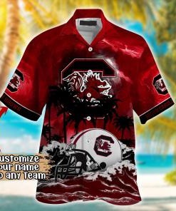 South Carolina Gamecocks NCAA Best Hawaiian Shirt Ever- Customize Any Team Any League