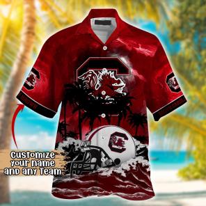 South Carolina Gamecocks NCAA Best Hawaiian Shirt Ever- Customize Any Team Any League