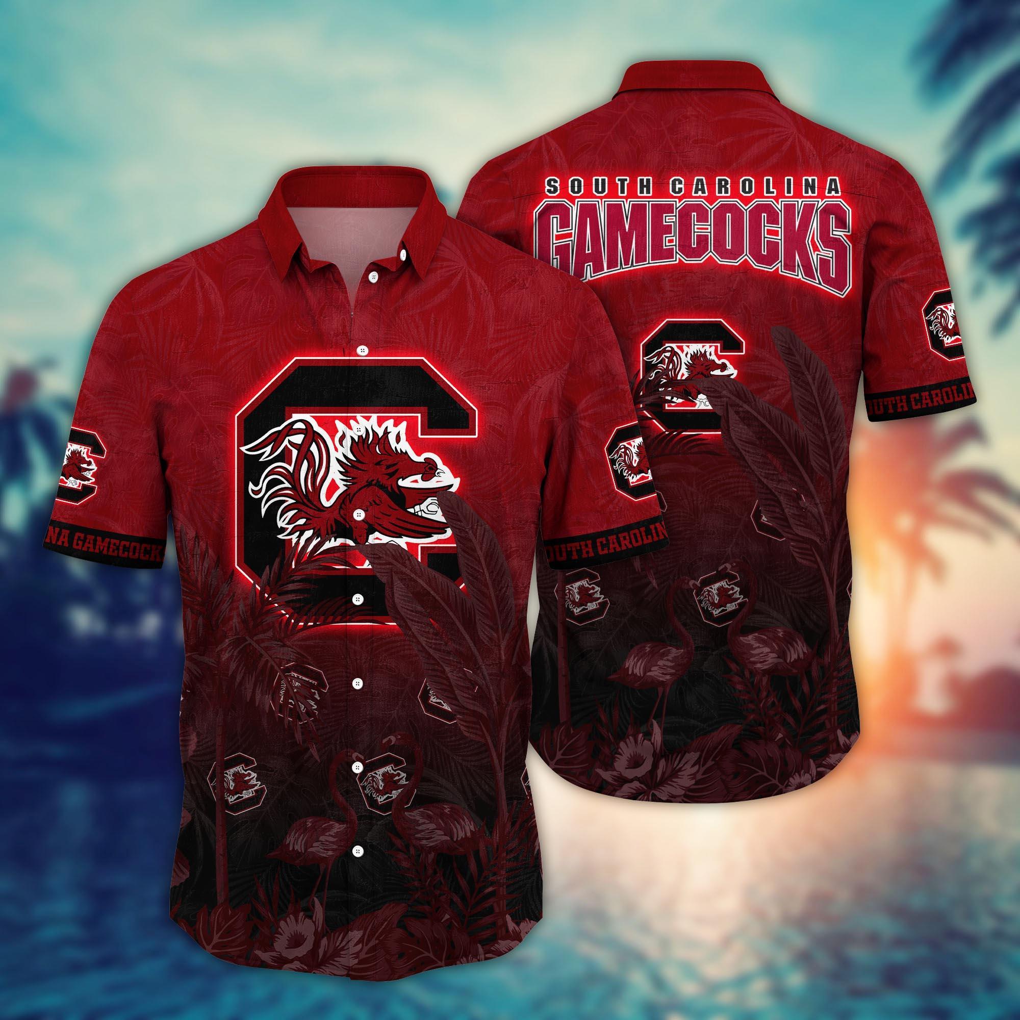 South Carolina Gamecocks NCAA Flower Hawaii Shirt For Fans Ver 10