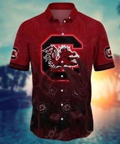 South Carolina Gamecocks NCAA Flower Hawaii Shirt For Fans Ver 10