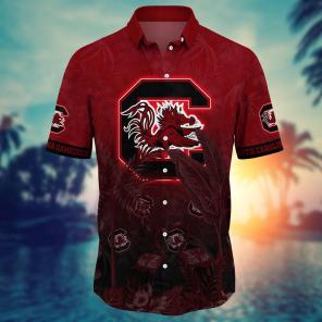 South Carolina Gamecocks NCAA Flower Hawaii Shirt For Fans Ver 10