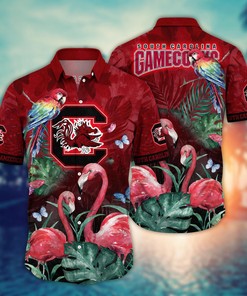 South Carolina Gamecocks NCAA Flower Hawaii Shirt For Fans Ver 11