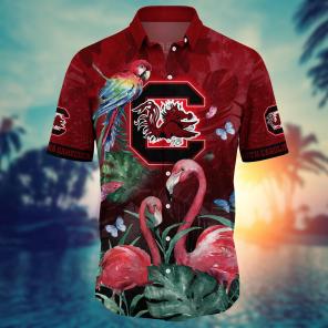 South Carolina Gamecocks NCAA Flower Hawaii Shirt For Fans Ver 11