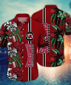 South Carolina Gamecocks NCAA Flower Hawaii Shirt For Fans Ver 14