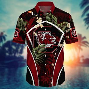 South Carolina Gamecocks NCAA Flower Hawaii Shirt For Fans Ver 15