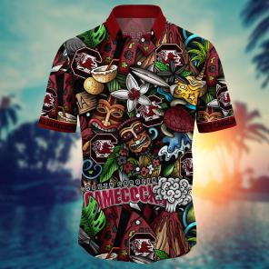 South Carolina Gamecocks NCAA Flower Hawaii Shirt For Fans Ver 16