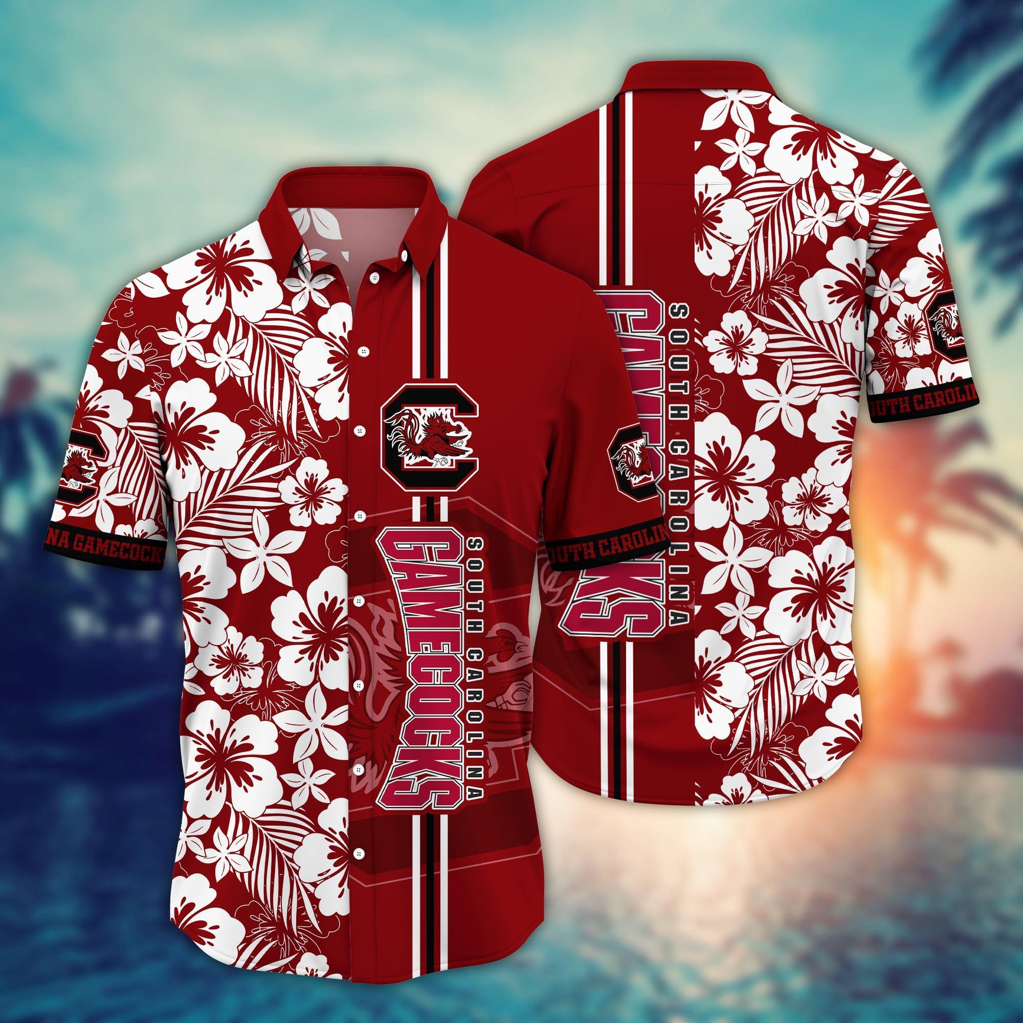South Carolina Gamecocks NCAA Flower Hawaii Shirt For Fans Ver 17