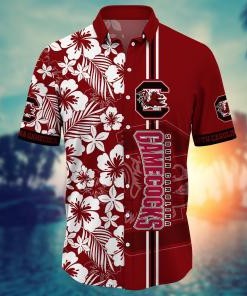 South Carolina Gamecocks NCAA Flower Hawaii Shirt For Fans Ver 17
