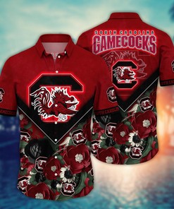 South Carolina Gamecocks NCAA Flower Hawaii Shirt For Fans Ver 19
