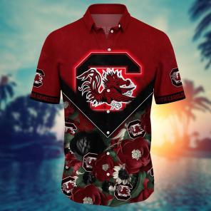 South Carolina Gamecocks NCAA Flower Hawaii Shirt For Fans Ver 19