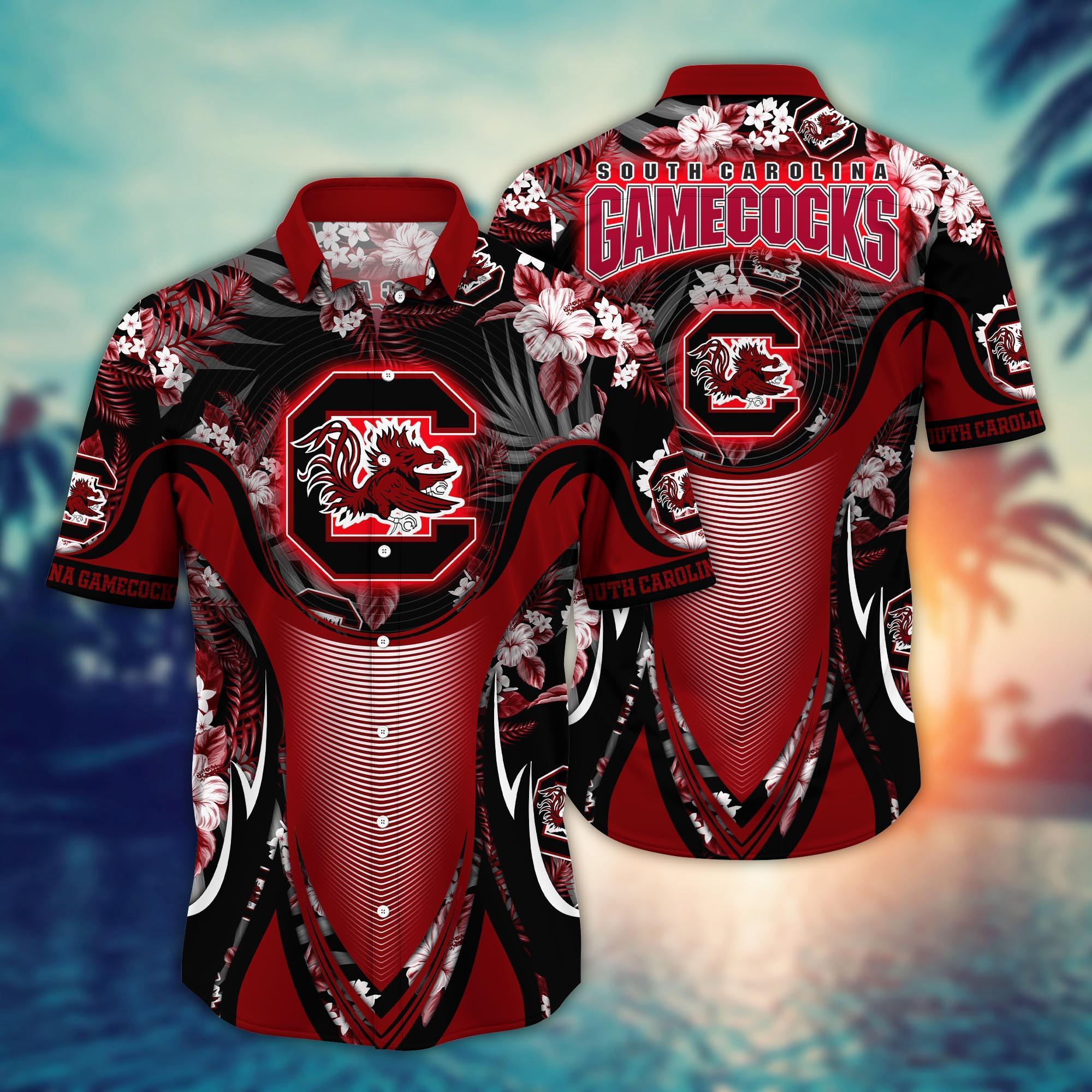 South Carolina Gamecocks NCAA Flower Hawaii Shirt For Fans Ver 22