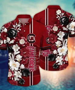 South Carolina Gamecocks NCAA Flower Hawaii Shirt For Fans Ver 24